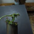 Bonjour, c&rsquo;est lundi, le jour de l&rsquo;atelier ! Le dinosaure juvénile est presque finit, les couleurs sont issues de l&rsquo;Encyclopédie de Gregory S. Paul. Et je vais bientôt commencer le pas [&hellip;]