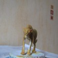 Le guépard avance, je commence à me rapprocher de la teinte souhaitée mais il me faut encore accentuer les contrastes jaunes – bruns. C&rsquo;est plus difficile que je l&rsquo;imaginais mais [&hellip;]