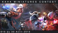 Le Kaha Miniatures Contest est bientôt fini ! Vous avez jusqu&rsquo;au 30 avril pour publier vos participations sur l&lsquo;album Facebook dédié au concours. Extraits :