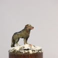 ﻿﻿Pas facile ce p&rsquo;tit loup, les poils ont été compliqués à peindre. J&rsquo;y ai passé énormément de temps, et même si un certain caractère se dégage, l&rsquo;ensemble manque clairement de [&hellip;]